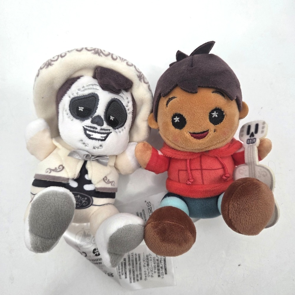 Disney Parks Wishables Plush Coco Miguel & Ernesto de la Cruz Small LOT